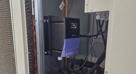 Palec pohonu s proměnnými otáčkami