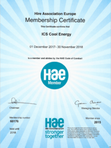 HAE Certificate