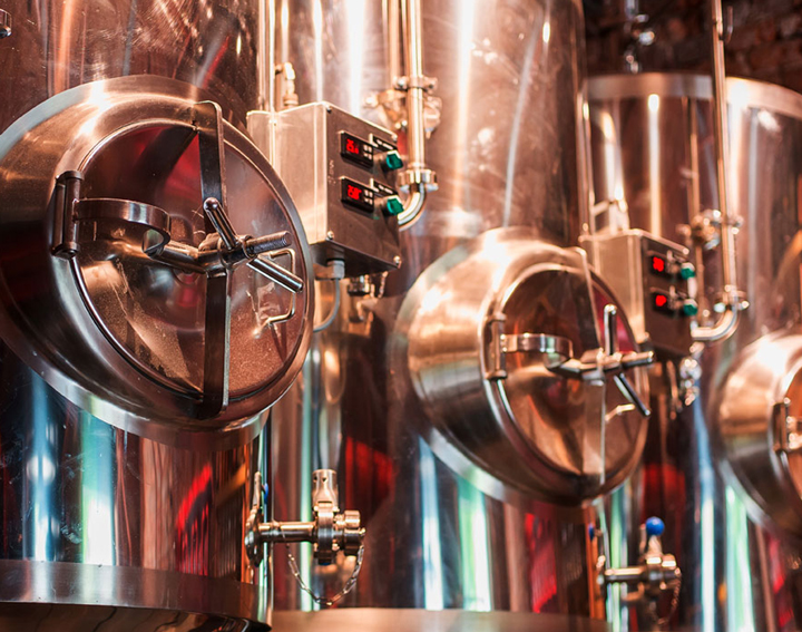 Chillers for breweries