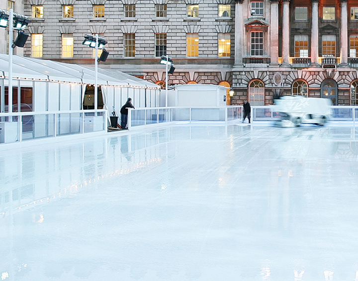 Wypoczynek na lodowisku