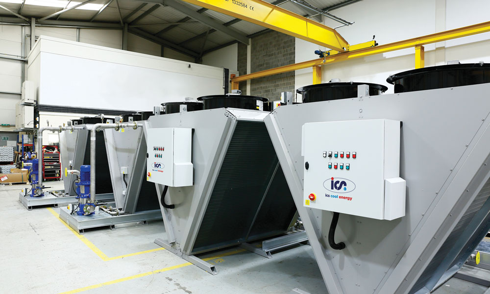 Serbest soğutmalı chiller örneği