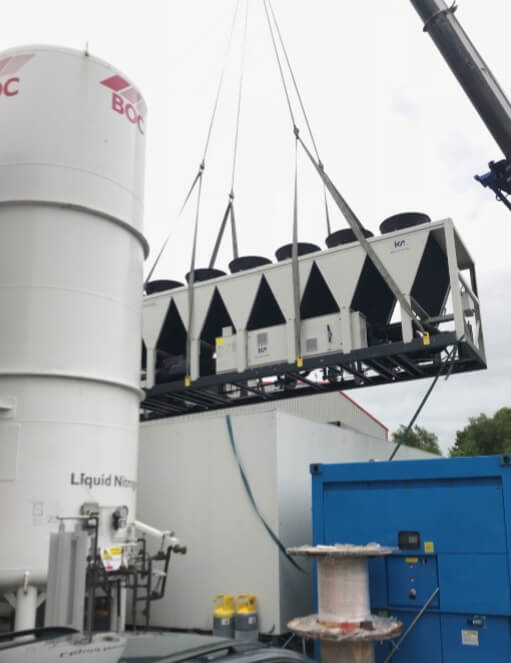 Replacement chiller