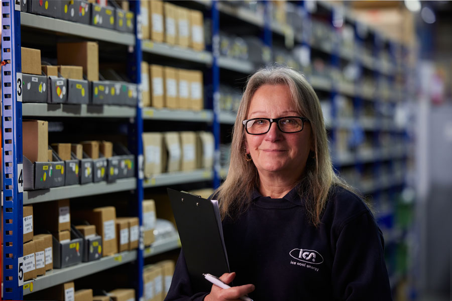 Our spare parts department