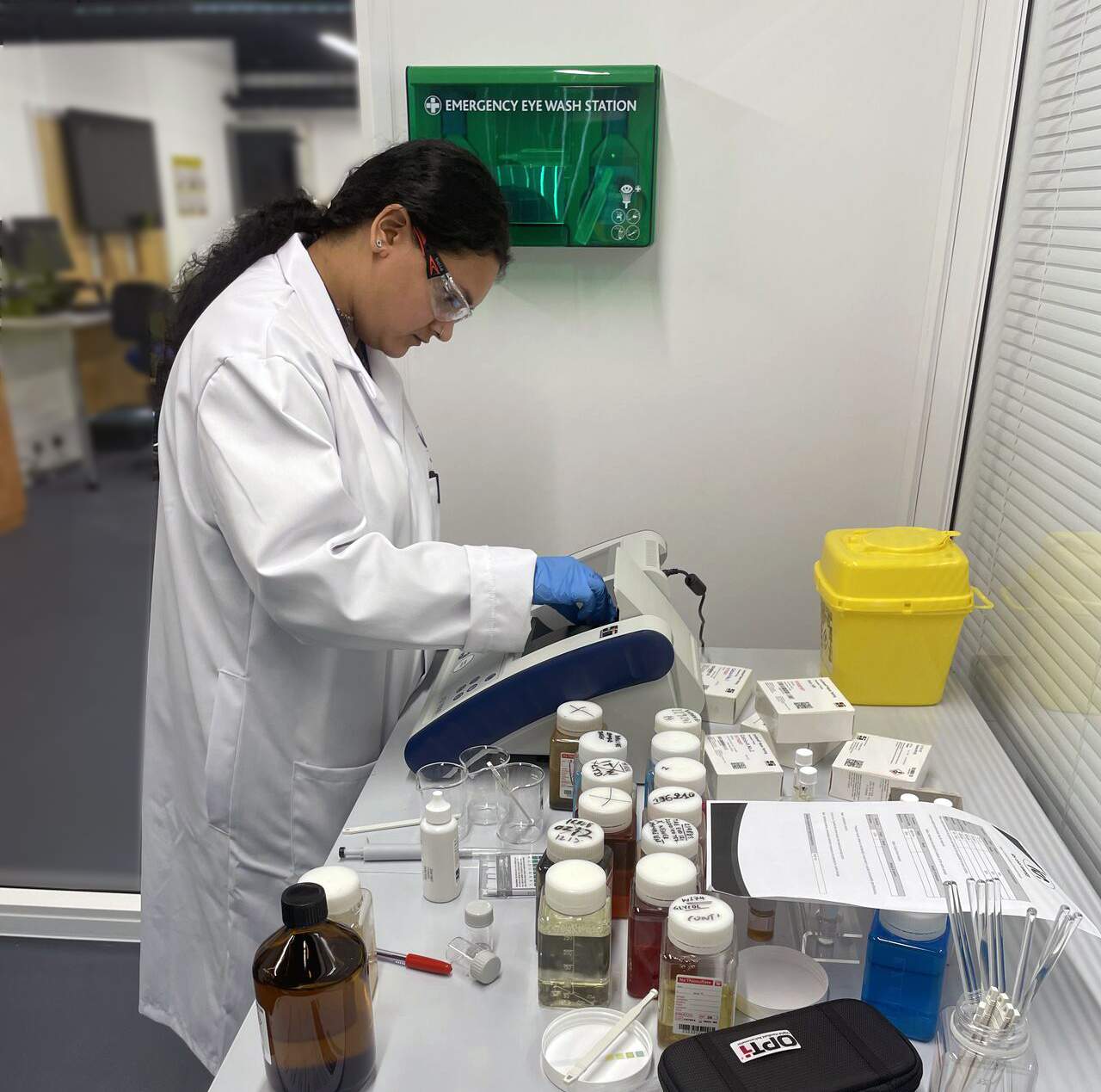 water treatment laboratory