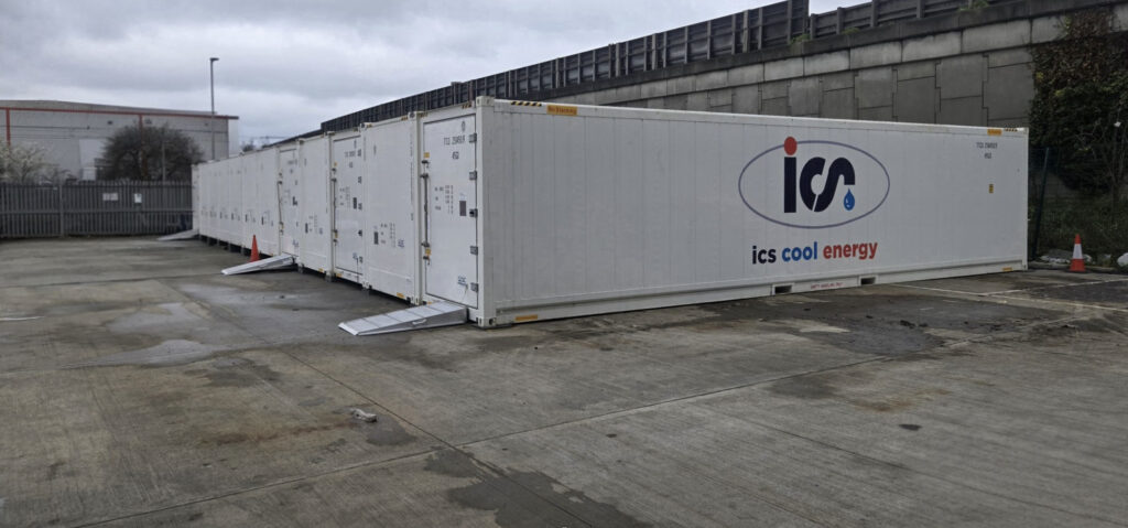 Modular Cold Storage Hire for Logistics Site