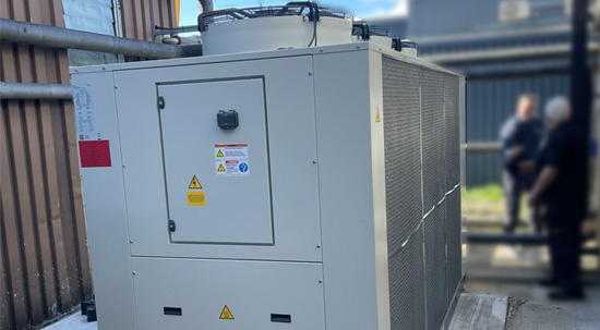 Free cooling chiller hire