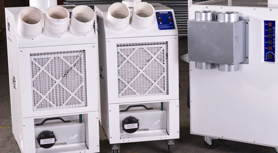 Spot cooling hire