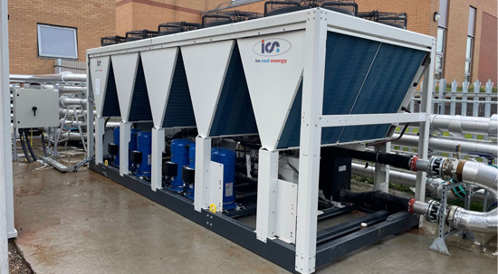 Water source heat pump chiller